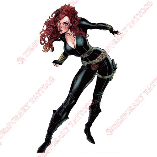 Black Widow Customize Temporary Tattoos Stickers NO.454 Black Widow Customize Temporary Tattoos Stickers NO.454